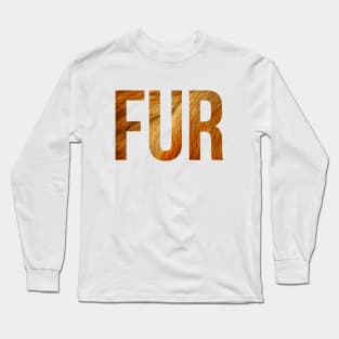 Fur Long Sleeve T-Shirt